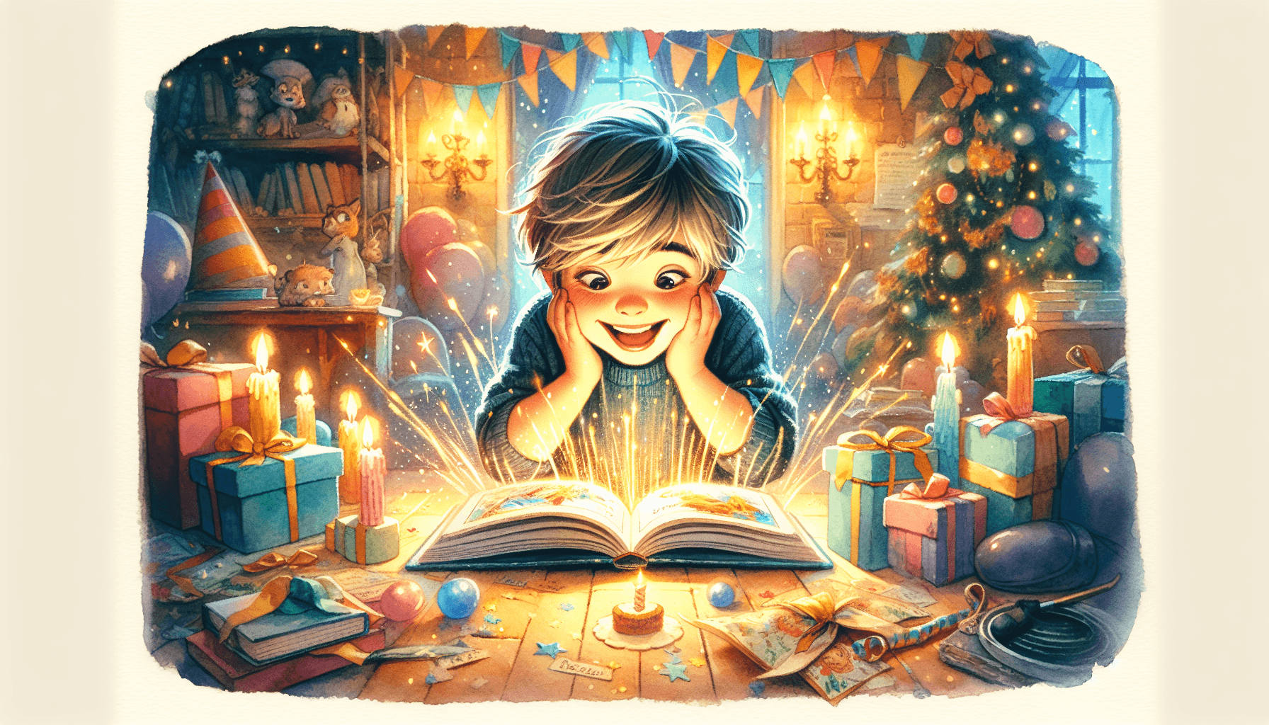 Haurren urtebetetzeko liburu pertsonalizatuak: inoiz ahaztu ez dituzten opariak